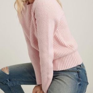 Lucky Brand Pink Sweater NWT